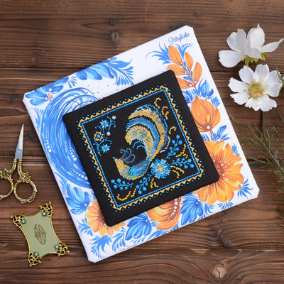 Petrykivka. Will by Tela Artis 2025 Sampler Series Cross and decorative stitches embroidery kit