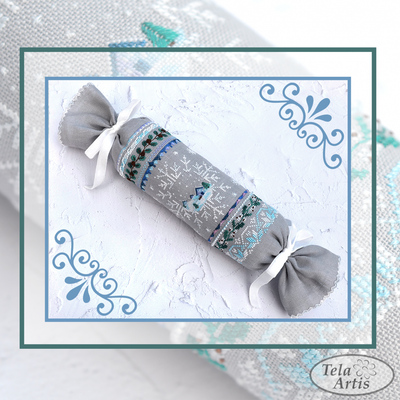 Winter patterns Candy by Tela Artis Candies series Cross stitch embroidery kit