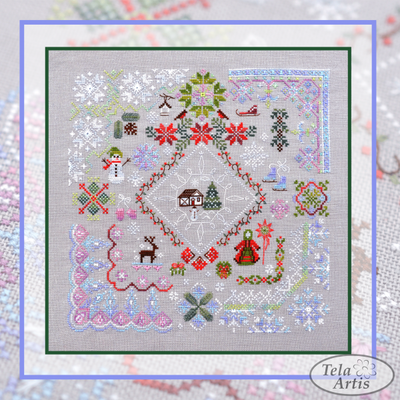 Winter symphony by Tela Artis Cross stitch embroidery kit