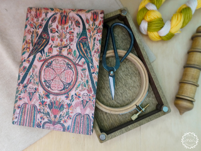 Fractur Box by Primitive and Wood (P&amp;W) Designer embroidery accessories