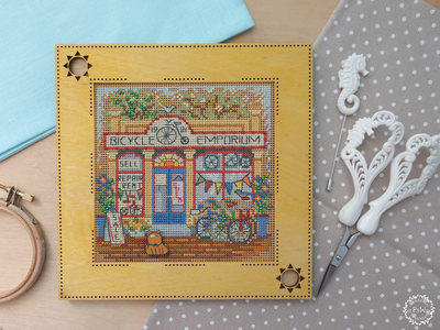 Sun Frame for Mill Hill by Primitive and Wood (P&amp;W) Designer embroidery accessories