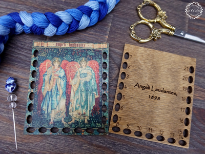 Adoring Angels Floss Organizer by Primitive and Wood (P&amp;W) Designer embroidery accessories