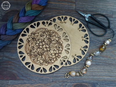 Ramosa Floss Organizer for Blends by Primitive and Wood (P&amp;W) Designer embroidery accessories