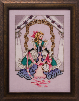 Alice by Mirabilia Designs 2018 designer Nora Corbett Counted cross stitch pattern, Embellishment Pack