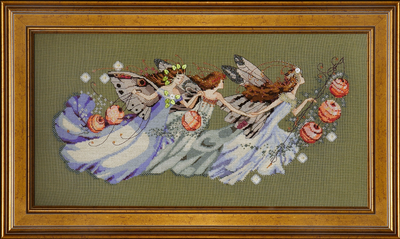 Shakespeare’s Fairies by Mirabilia Designs (designer Nora Corbett) counted cross stitch pattern Release August 2009