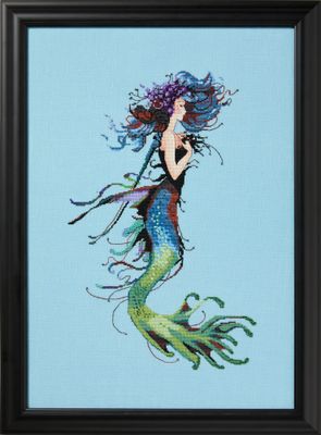 The Sea Merchant&#39;s Wife by Mirabilia Designs 2024 designer Nora Corbett Cross stitch pattern, Embellishment Pack