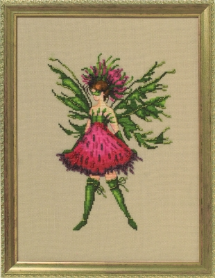 Thistle by Nora Corbett Designs 2018 Poison Pixies Series Cross stitch pattern, Embellishment Pack