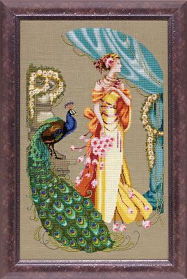 Lady Hera by Mirabilia Designs designer Nora Corbett Counted cross Stitch pattern 2010