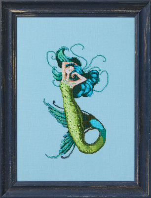 Antarctic Ocean Mermaid Seven Seas Mermaids Collection by Nora Corbett Designs 2025 Cross Stitch pattern, Embellishment Pack