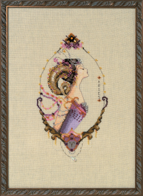 Aries - Zodiac Girls by Nora Corbett 2021 (designer Mirabilia Designs) Cross stitch pattern Embellishment Pack