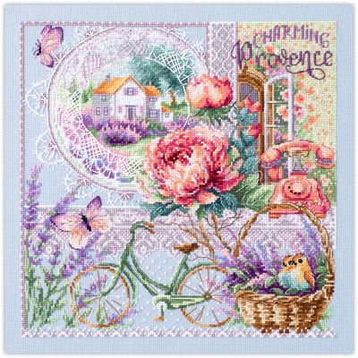Charming Provence by Magic Needle 2024 Spring counted cross stitch kit