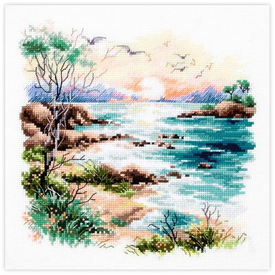 Sea Sunset by Magic Needle 2025 Counted cross stitch kit
