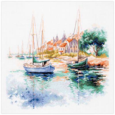The Quiet Harbor by Magic Needle 2025 Counted cross stitch kit