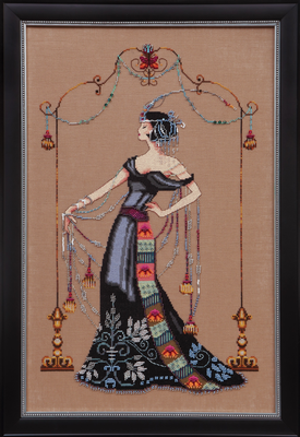 At the Met by Mirabilia Designs 2014 (designer Nora Corbett) counted cross stitch pattern