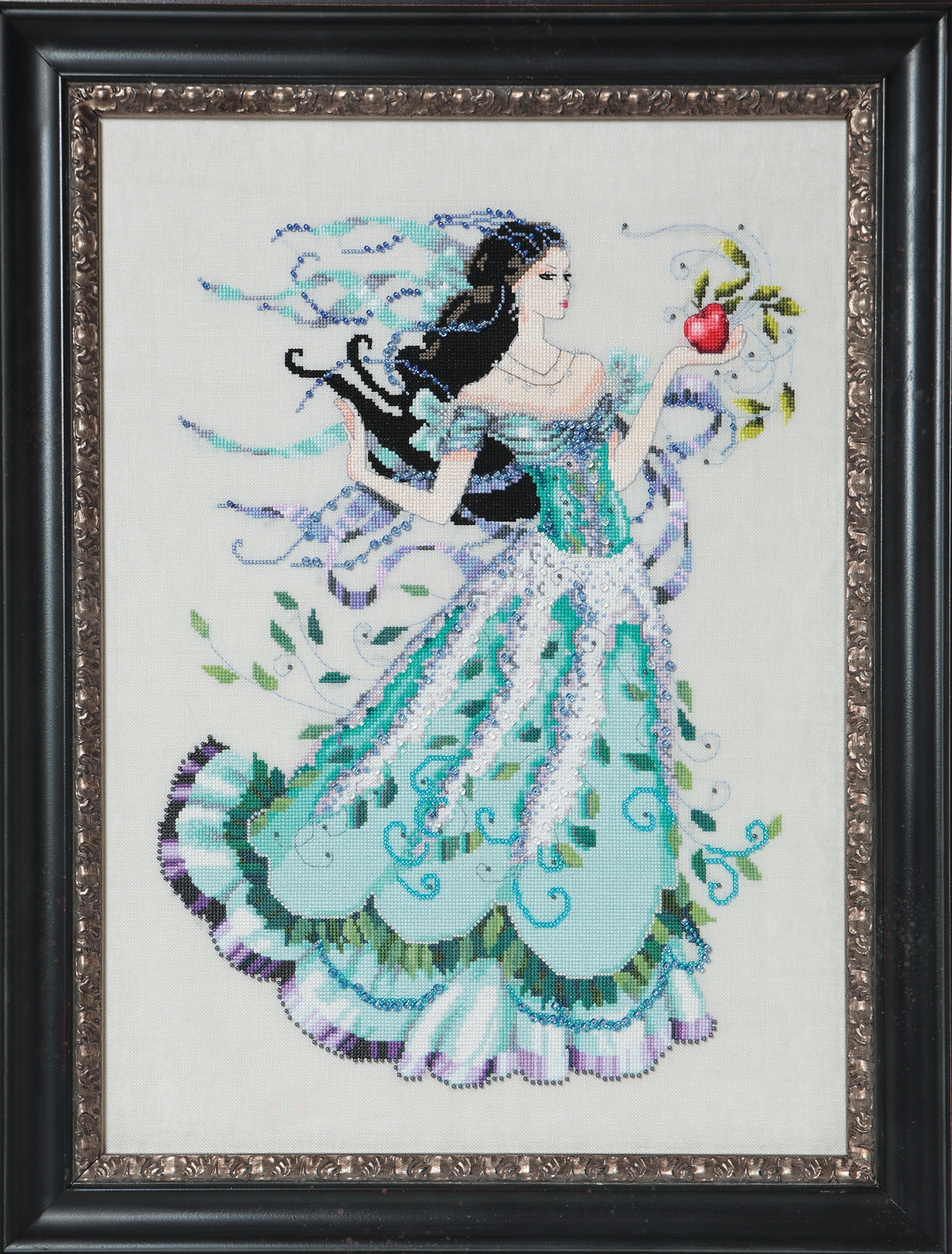 Biancabella by Mirabilia 2013 designer Nora Corbett Counted cross stitch, Embellishment Pack