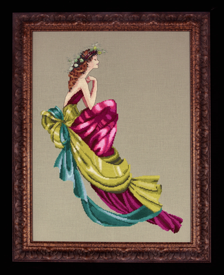 Charlotte by Mirabilia Designs (designer Nora Corbett) release December 2010 Counted cross stitch pattern  Embellishment Pack