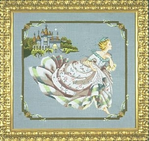 Cinderella by Mirabilia Designs 2003 designer Nora Corbett Cross stitch pattern