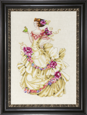Ella, The Frog Princess by Mirabilia Designs (designer Nora Corbett) cross stitch pattern 2013, embellishment pack