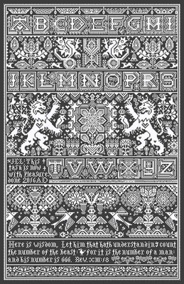 The Beast by Long Dog Samplers Band Collection Counted cross stitch pattern