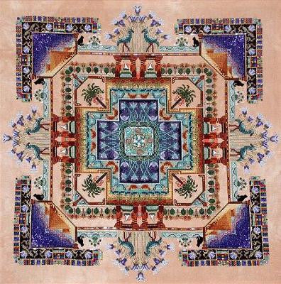 Egypt Garden Mandala by Chatelaine Designs 2007 Counted Cross Stitch pattern