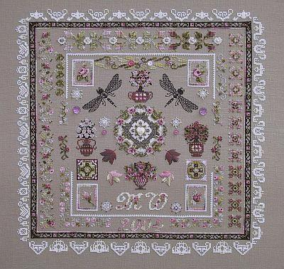 Rose Lights by Chatelaine Designs 2004 Counted Cross Stitch pattern