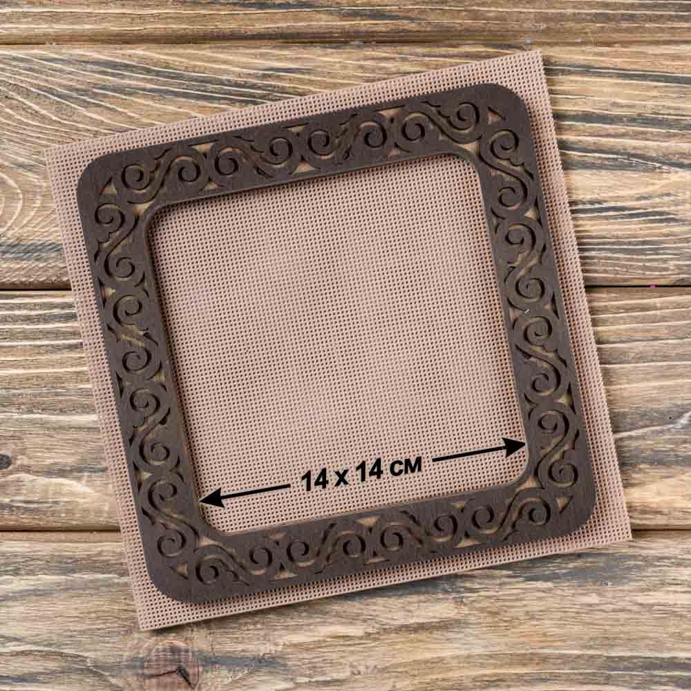 Magnetic embroidery hoops 14cm x 14cm or 5.5&quot;x5.5&quot; by Wonderland Crafts Wooden Hoop Frame on magnets  Perfect for Mill Hill embroidery!!!