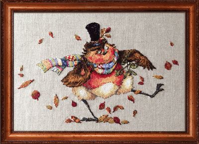 Robin&#39;s Jig by Nimuë Designer Annaïck Chauvel Fairy counted cross stitch Kit or Pattern