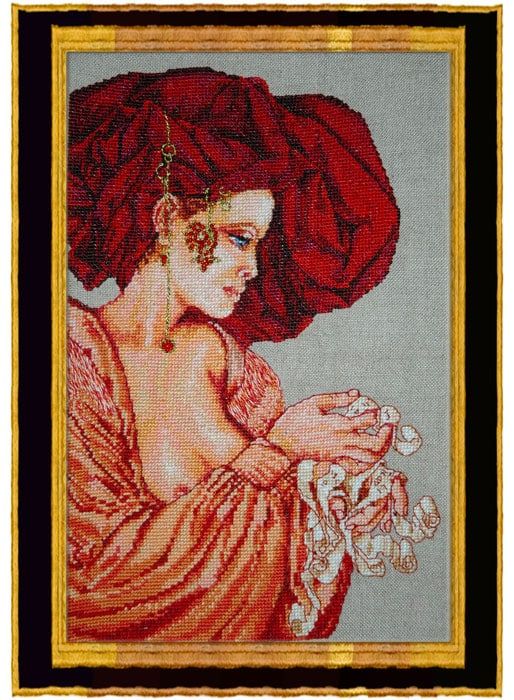 Archives by Nimuë Designer Annaïck Chauvel Counted cross stitch mini-kit and pattern