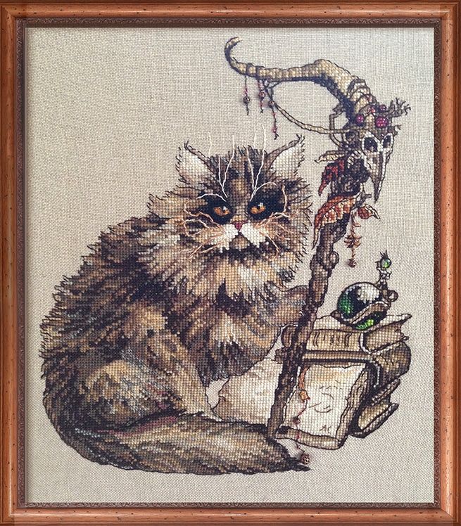 Chaman (Shaman) by Nimuë Designer Annaïck Chauvel Fairy counted cross stitch kit or pattern