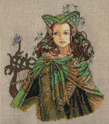 Gaewen by Nimuë Designer Annaïck Chauvel Counted cross stitch printed pattern or kit