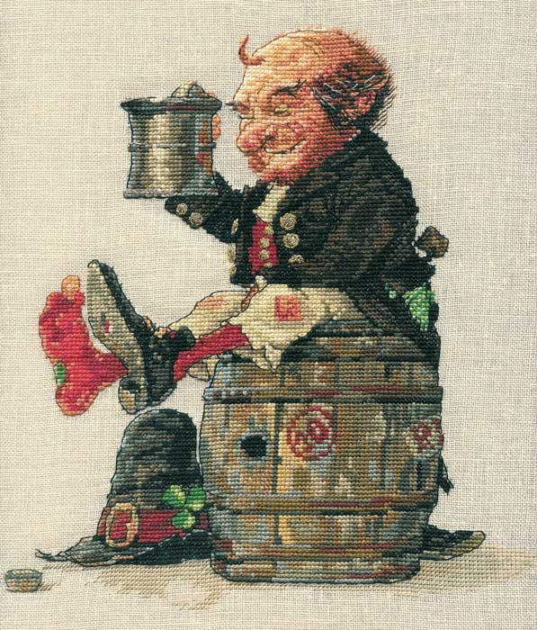 Cluricaun by Nimuë Designer Annaïck Chauvel Fairytale counted cross stitch pattern