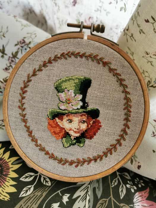 Mira by Nimuë Designer Annaïck Chauvel Counted cross stitch printed pattern or kit