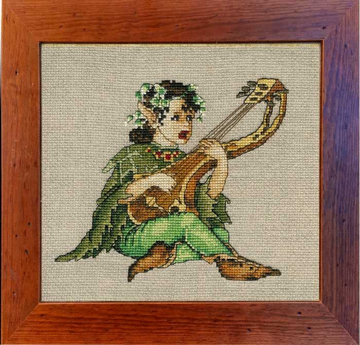Luthiel by Nimuë Designer Annaïck Chauvel Counted cross stitch printed pattern
