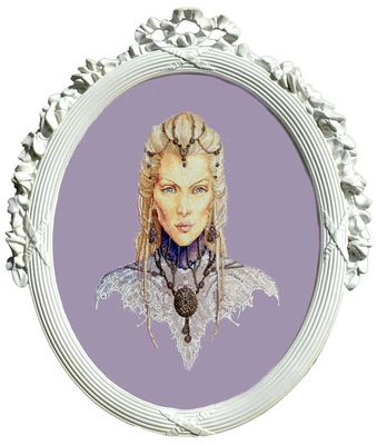 Victoria by Nimuë Designer Annaïck Chauvel Counted cross stitch Kit or Pattern