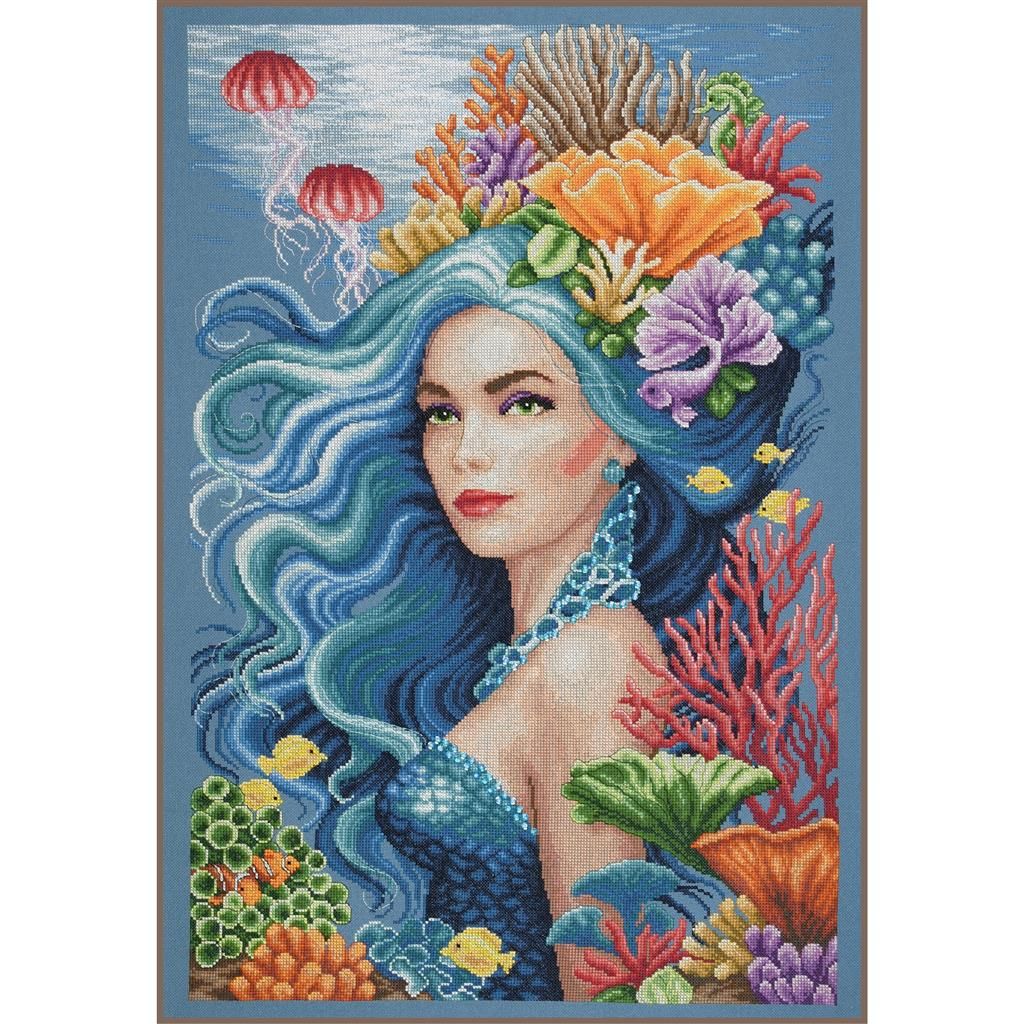 Beauty of the sea by Lanarte 2025 Romance collection Counted Cross Stitch kit