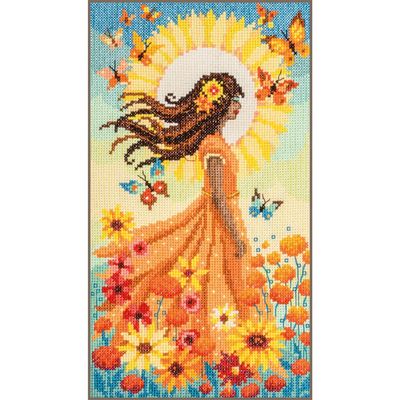 Girl with the sun by Vervaco 2025 Counted cross stitch kit