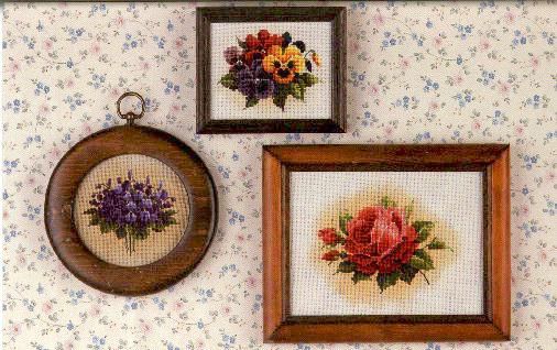 Tea Garden by Lavender &amp; Lace Designer Marilyn Leavitt-Imblum Counted cross stitch pattern