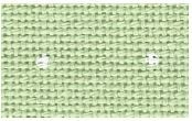 White Dot/Green Lugana Mini Dots 25ct by Zweigart Fabric for embroidery 12&quot; x 18&quot; (Fat Eighth)
