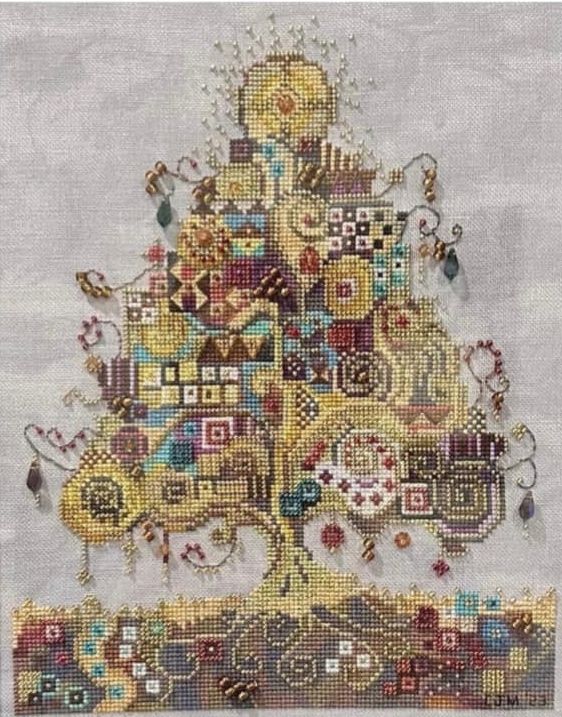 Special Materials for Klimt Tree by Nora Corbett 2024
