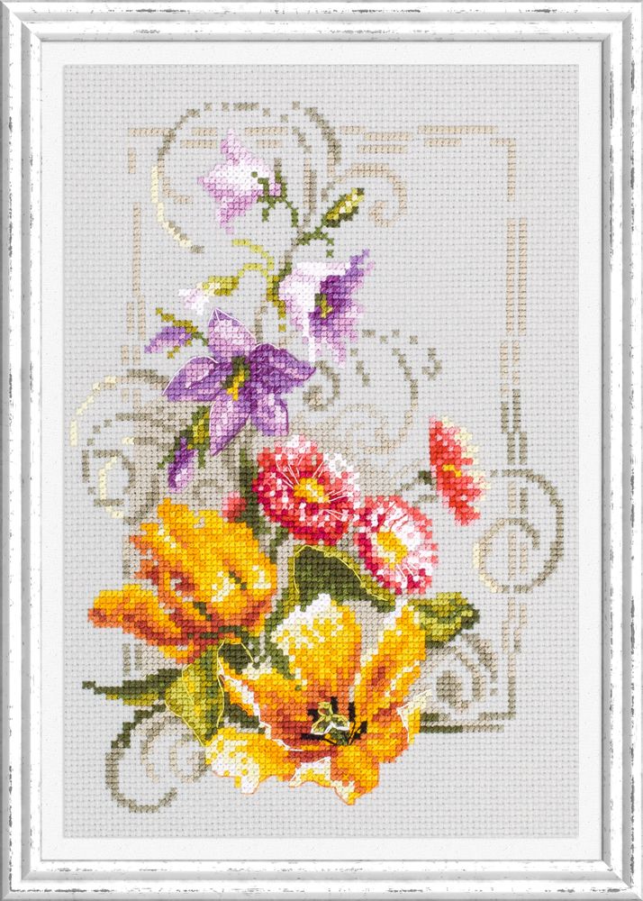 Happy June by Magic Needle 2019 Counted cross stitch kit