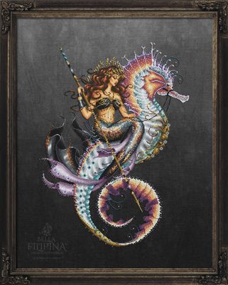 Pre-order! The Legend of Freya by Bella Filipina Designs Release July 2025 Counted cross stitch pattern
