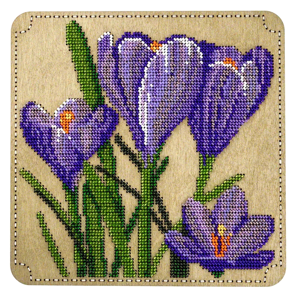 Crocus Organizer with cover for bead embroidery by Wonderland Crafts. Seed bead storage, Bead embroidery box, Seed bead tray