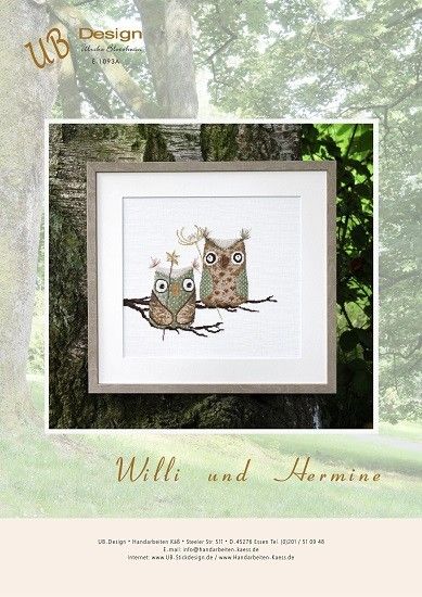Willi and Hermine by UB-Design (Germany) Counted cross-stitch pattern