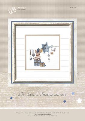 Der kleine Sternenputzer (The Little Star Cleaner) by UB-Design (Germany) Counted cross-stitch pattern