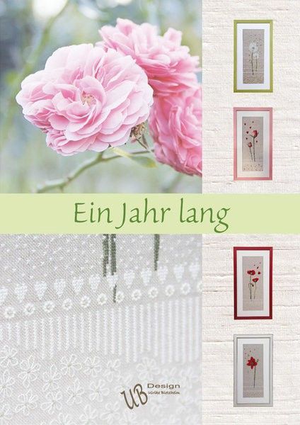 Ein Jahr lang (One year) by UB-Design (Germany) Book with Counted cross-stitch patterns