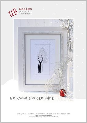 Er kommt aus der Kälte (He comes from the cold) by UB-Design 2017 Counted cross-stitch pattern