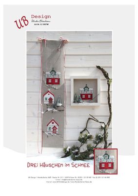 Beerenast im Winter (Berry branch in winter) by UB-Design 2015 Counted cross-stitch pattern
