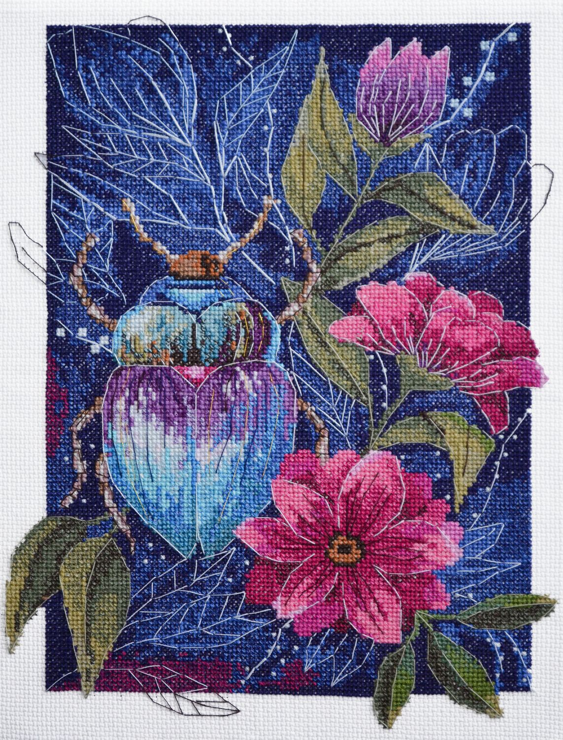 Misty evening by Abris Art Deco Scenes Collection. Counted Cross Stitch Kit