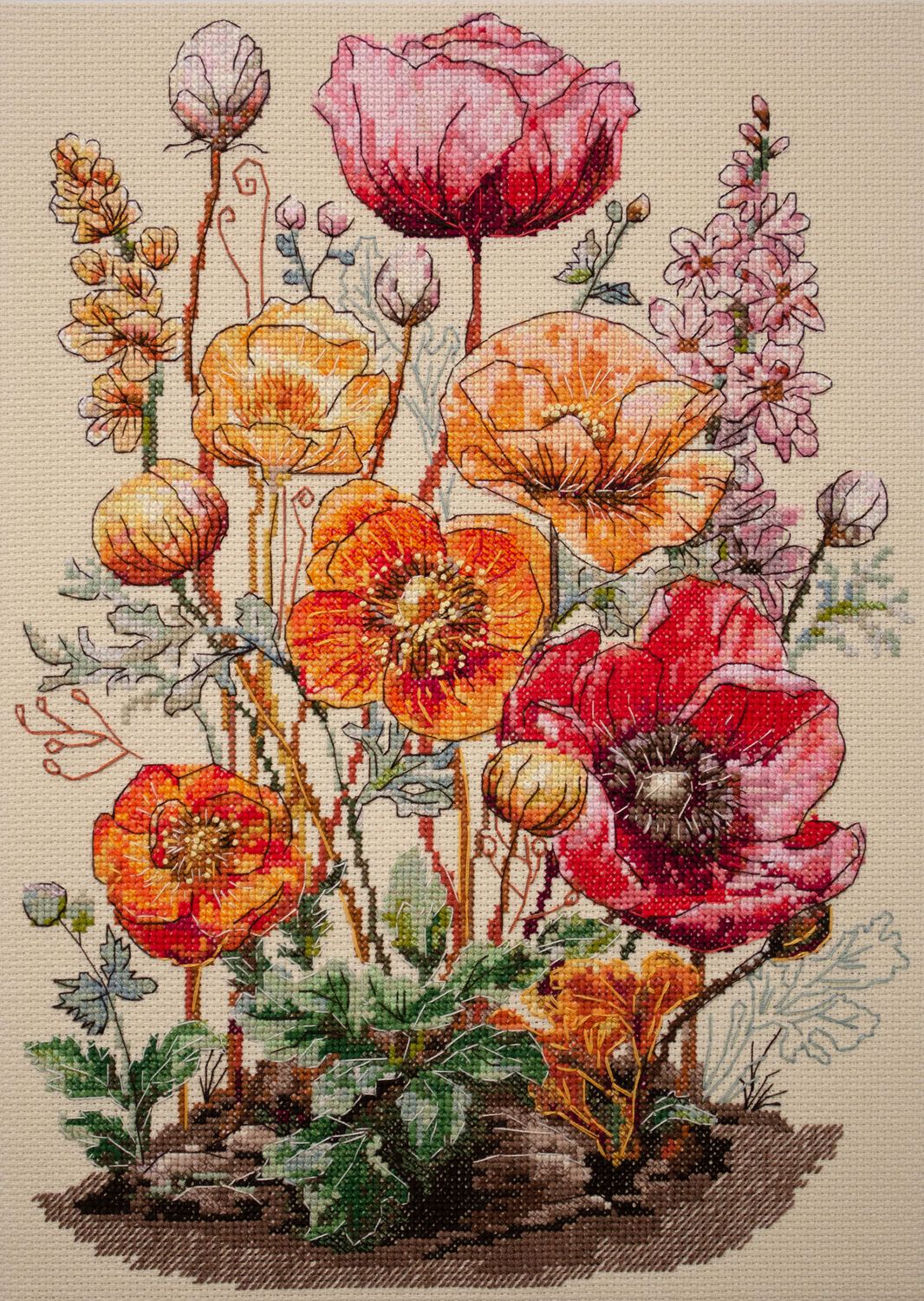 Meadow&#39;s Whisper by Abris Art Deco Scenes Collection Counted Cross Stitch Kit