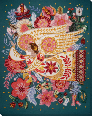 Wings of inspiration by Abris Art. Deco Scenes Collection. Bead Embroidery Kit